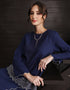 BAJU KURUNG KEDAH AGNES (NAVY BLUE)
